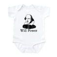 thumbnail image 1 of CafePress - William Shakespeare WILL POWER Infant Bodysuit - Baby Light Bodysuit, Size Newborn - 24 Months, 1 of 4