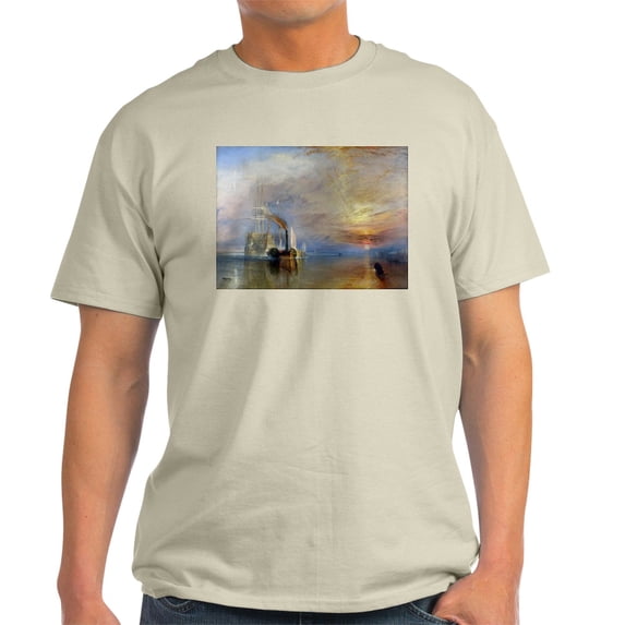 CafePress - William Turner The Fighting Temeraire Light T Shir - Men's Classic Graphic T-Shirt