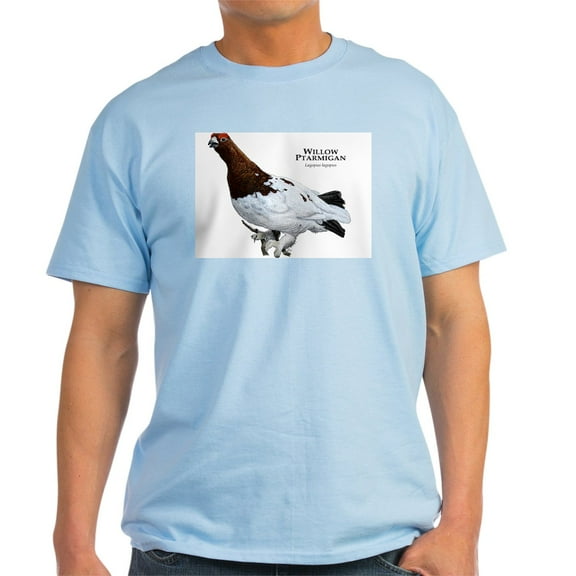 CafePress - Willow Ptarmigan Light T Shirt - Men's Classic Graphic T-Shirt