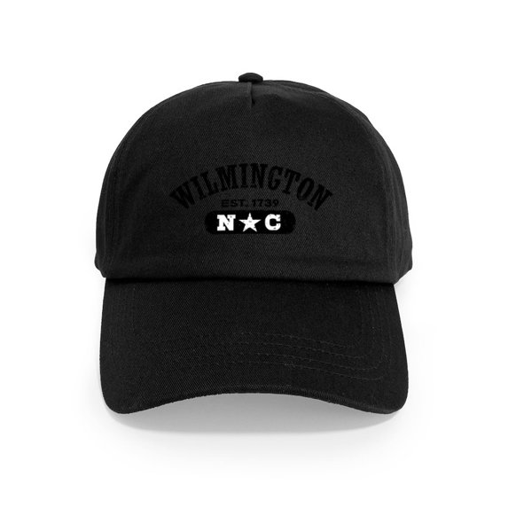 CafePress - Wilmington NC Cap - Adjustable 100% Brushed Unisex Casual Cotton Baseball Cap, Beige, 1
