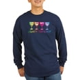 thumbnail image 1 of CafePress - Wine Group Therapy 2 Long Sleeve Dark T Shirt - Long Sleeve Dark T-Shirt, 1 of 4