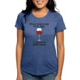 thumbnail image 1 of CafePress - Wine Improves With Age Womens Tri Blend T Shirt - Womens Tri-blend T-Shirt, 1 of 4