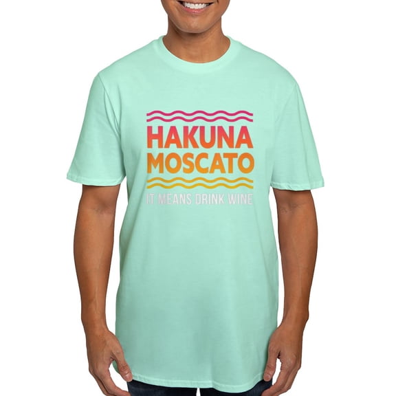 CafePress - Wine Lover Hakuna Moscato Men's Classic T Shirt - Men's Fitted T-Shirt