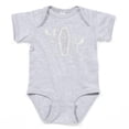thumbnail image 1 of CafePress - Winged Skeletons And Coffin - Cute Infant Bodysuit Baby Romper - Size Newborn - 24 Months, 1 of 3
