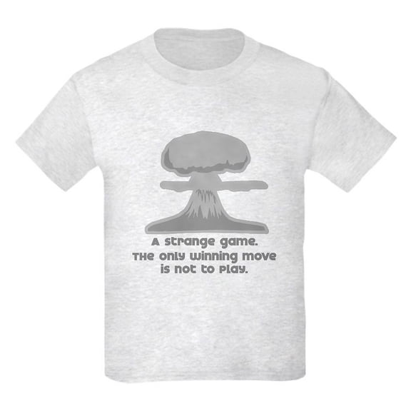 CafePress - Winning Move [Wargames] Kids Light T Shirt - Light T-Shirt Kids XS-XL