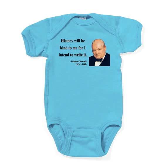 CafePress - Winston Churchill 20Bt - Cute Infant Bodysuit Baby Romper - Size Newborn - 24 Months