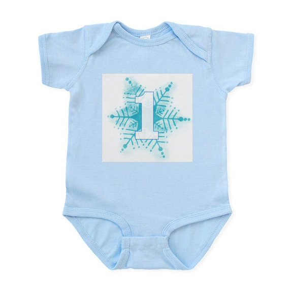 CafePress - Winter Onederland First Birth Infant Bodysuit - Baby Light Bodysuit, Size Newborn - 24 Months