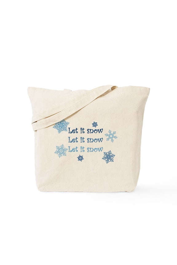 - Winter Tote Bag - Unisex Canvas Tote Bag, Beige, 1-Piece