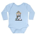 thumbnail image 1 of CafePress - Winter Whimsy Westie Long Sleeve Infant Bodysuit - Long Sleeve Cotton Baby Bodysuit, 1 of 4