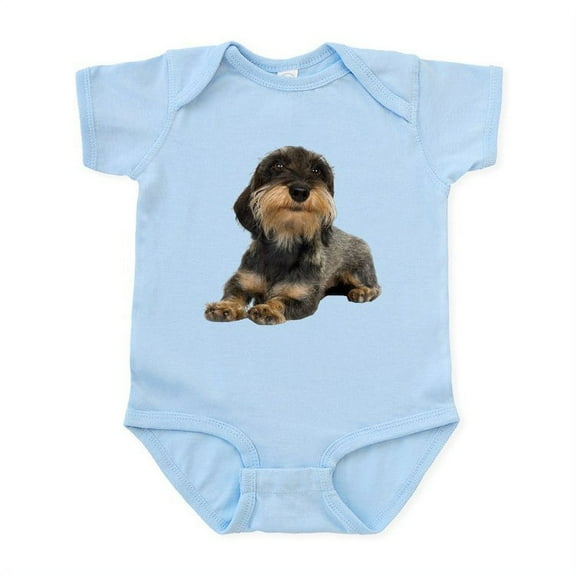CafePress - Wirehaired Dachshund Infant Bodysuit - Baby Light Bodysuit, Size Newborn - 24 Months