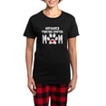 thumbnail image 1 of CafePress - Wirehaired Pointing Griffon Mom Pajamas - Women's Short Sleeve Print T-Shirt and Pants Dark Cotton Pajama Set, 1 of 7