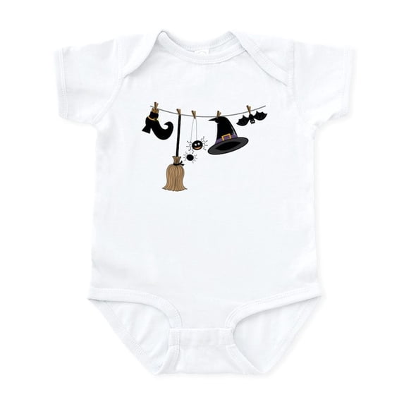 CafePress - Witch Clothing Infant Bodysuit - Baby Light Bodysuit, Size Newborn - 24 Months