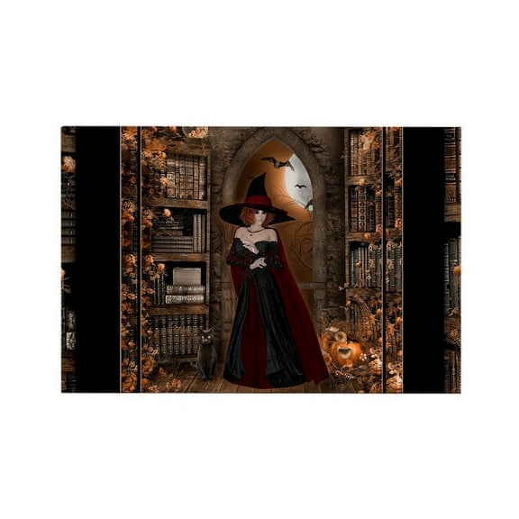 CafePress - Witch In Library - Rectangle Magnet, 2"x3" Refrigerator Magnet