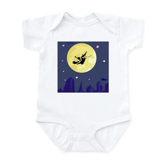 CafePress - Witch Infant Bodysuit - Baby Light Bodysuit, Size Newborn - 24 Months