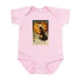 thumbnail image 1 of CafePress - Witch & Jack O Lantern Infant Bodysuit - Baby Light Bodysuit, Size Newborn - 24 Months, 1 of 4