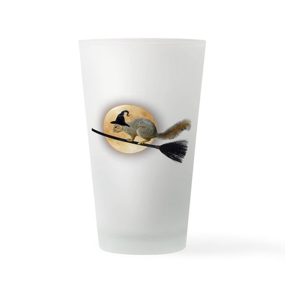 CafePress - Witch Squirrel - Pint Glass, Drinking Glass, 16 oz. CafePress