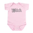 thumbnail image 1 of CafePress - Witch Text Infant Bodysuit - Baby Light Bodysuit, Size Newborn - 24 Months, 1 of 4