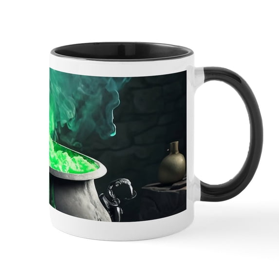CafePress - Witch's Brew - 11 oz Ceramic Mug - Novelty Coffee Tea Cup
