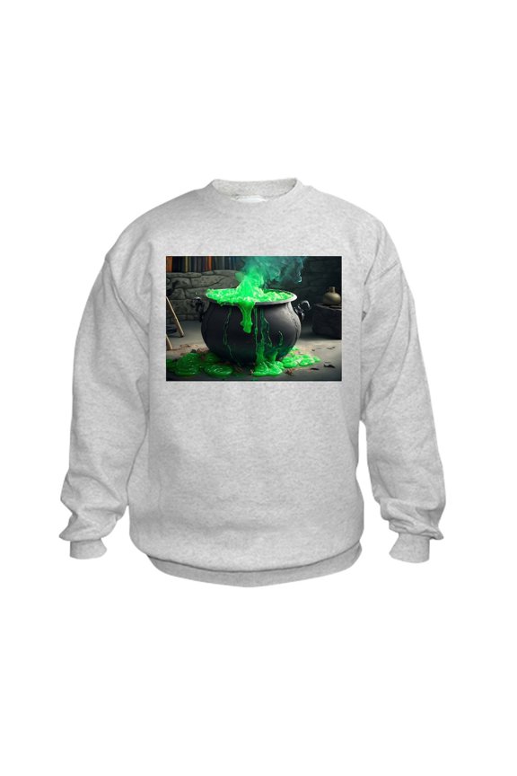 - Witch's Brew - Kids Sweatshirt, Youth Crew Neck Sweatshirt