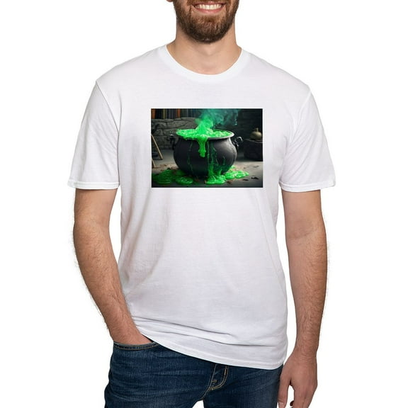 CafePress - Witch's Brew Men's Classic T Shirt - Fitted T-Shirt, Vintage Fit Soft Cotton Tee