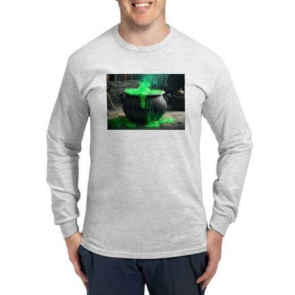 CafePress - Witch's Brew Men's Long Sleeve T Shirt - Unisex Cotton Long Sleeve T-Shirt