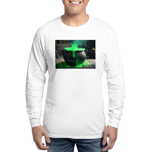 CafePress - Witch's Brew Men's Long Sleeve T Shirt - Unisex Cotton Long Sleeve T-Shirt