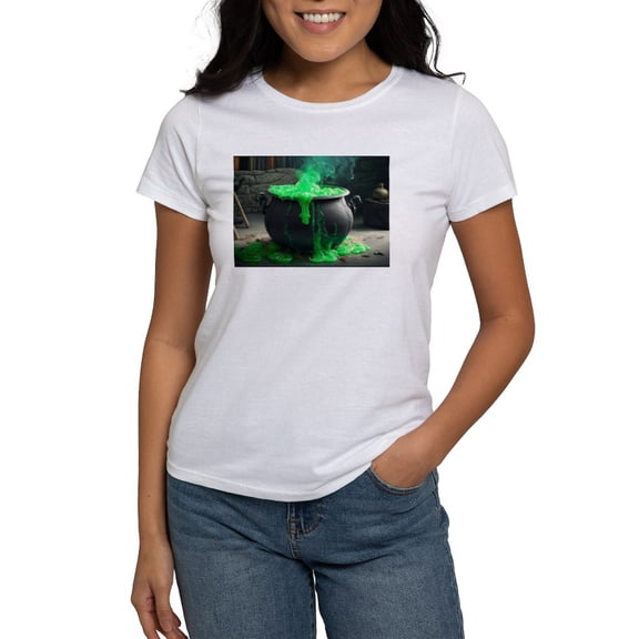 CafePress - Witch's Brew Women's Value T Shirt - Women's Classic T-Shirt