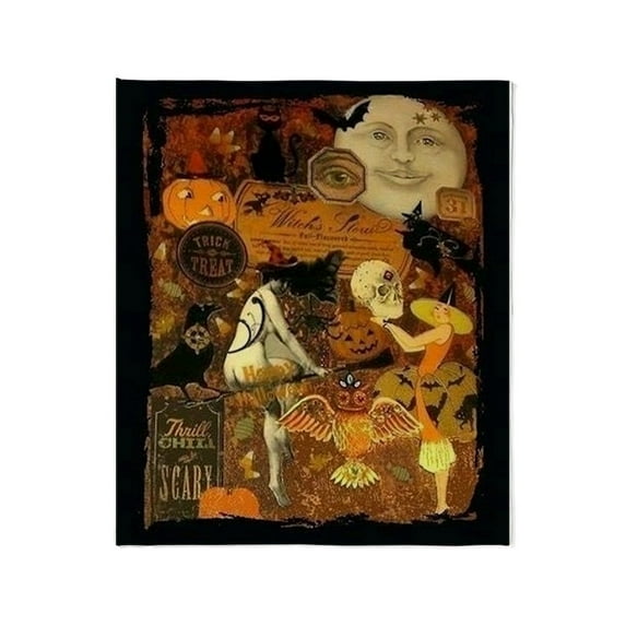 CafePress - Witch's Stew Throw Blanket - Soft Fleece Throw Blanket, 50"x60" for All Ages