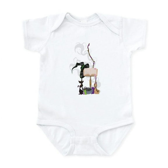 CafePress - Witchery Baby Light Bodysuit - Baby Light Bodysuit, Size Newborn - 24 Months