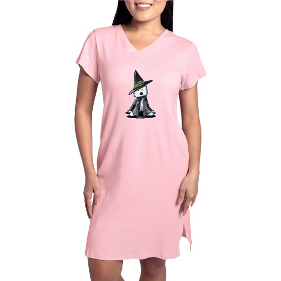 CafePress - Witchy Westie - Women's Nightshirt