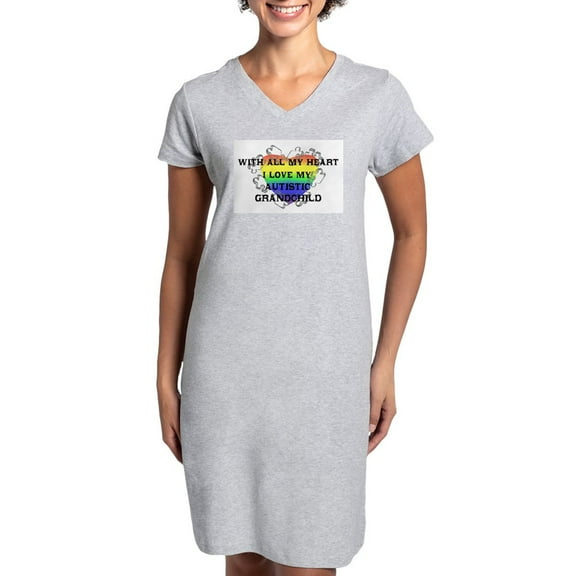 CafePress - With All My Heart... - Women's Nightshirt