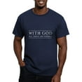 thumbnail image 1 of CafePress - With God All Things Are Possible T Shirt - Men's Fitted T-Shirt, 1 of 4