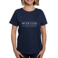 thumbnail image 1 of CafePress - With God All Things Are Possible T Shirt - Women's Traditional Fit Dark T-Shirt, 1 of 4