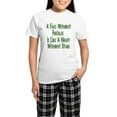 thumbnail image 1 of CafePress - Without Freckles Women's Light Pajamas - Women's Short Sleeve Print T-Shirt and Pants Light Cotton Pajama Set, 1 of 7