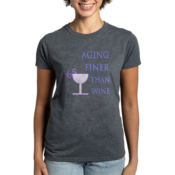 CafePress - Witty 65Th Birthday Women's Dark T Shirt - Women's Traditional Fit Dark T-Shirt