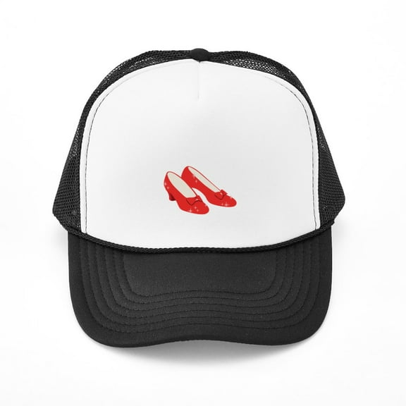 CafePress - Wizard Of Oz Ruby Slippers - Adjustable Unisex Printed Trucker Hat with Mesh Back