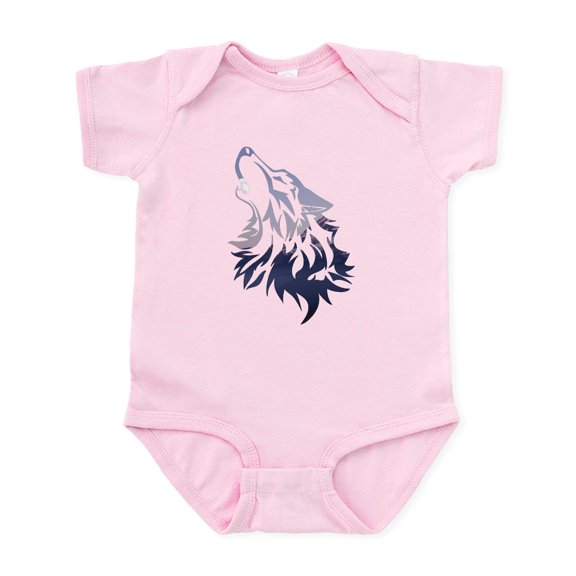 CafePress - Wolf Body Suit - Baby Light Bodysuit, Size Newborn - 24 Months