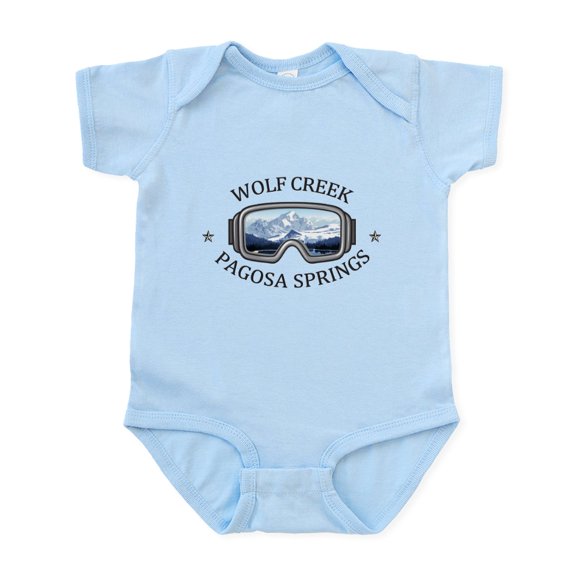 CafePress - Wolf Creek Ski Area Pagosa Springs Body Suit - Baby Light Bodysuit, Size Newborn - 24 Months