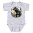 thumbnail image 1 of CafePress - Wolf Howling At The Full Moon Portrait Body Suit - Cute Infant Bodysuit Baby Romper - Size Newborn - 24 Months, 1 of 3