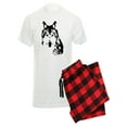thumbnail image 1 of CafePress - Wolf Pajamas - Men's Light Pajamas, 1 of 1