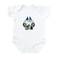 thumbnail image 1 of CafePress - Wolf Print Infant Bodysuit - Baby Light Bodysuit, Size Newborn - 24 Months, 1 of 4