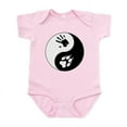 thumbnail image 1 of CafePress - Wolf Therian Ying Yang Infant Bodysuit - Baby Light Bodysuit, Size Newborn - 24 Months, 1 of 4