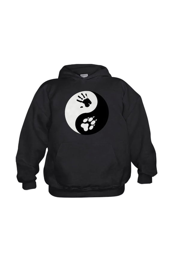 - Wolf Therian Ying Yang - Kids Hooded Sweatshirt, Classic Hoodie