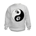 thumbnail image 1 of CafePress - Wolf Therian Ying Yang Kids Sweatshirt - Kids Sweatshirt, Youth Crew Neck Sweatshirt, 1 of 4