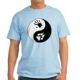 thumbnail image 1 of CafePress - Wolf Therian Ying Yang Light T Shirt - Men's Classic Graphic T-Shirt, 1 of 4