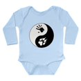 thumbnail image 1 of CafePress - Wolf Therian Ying Yang Long Sleeve Infant Bodysuit - Long Sleeve Cotton Baby Bodysuit, 1 of 4
