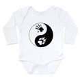 thumbnail image 1 of CafePress - Wolf Therian Ying Yang Long Sleeve Infant Bodysuit - Long Sleeve Cotton Baby Bodysuit, 1 of 4