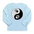 thumbnail image 1 of CafePress - Wolf Therian Ying Yang Long Sleeve Infant T Shirt - Long Sleeve Infant T-Shirt, 1 of 2
