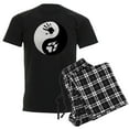 thumbnail image 1 of CafePress - Wolf Therian Ying Yang Men's Dark Pajamas - Men's Dark Loose Fit Cotton Pajama Set, 1 of 7