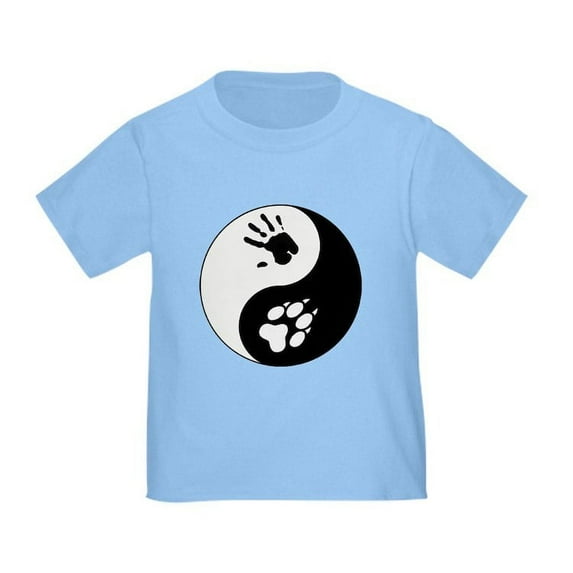 CafePress - Wolf Therian Ying Yang Toddler T Shirt - Cute Toddler T-Shirt, 100% Cotton